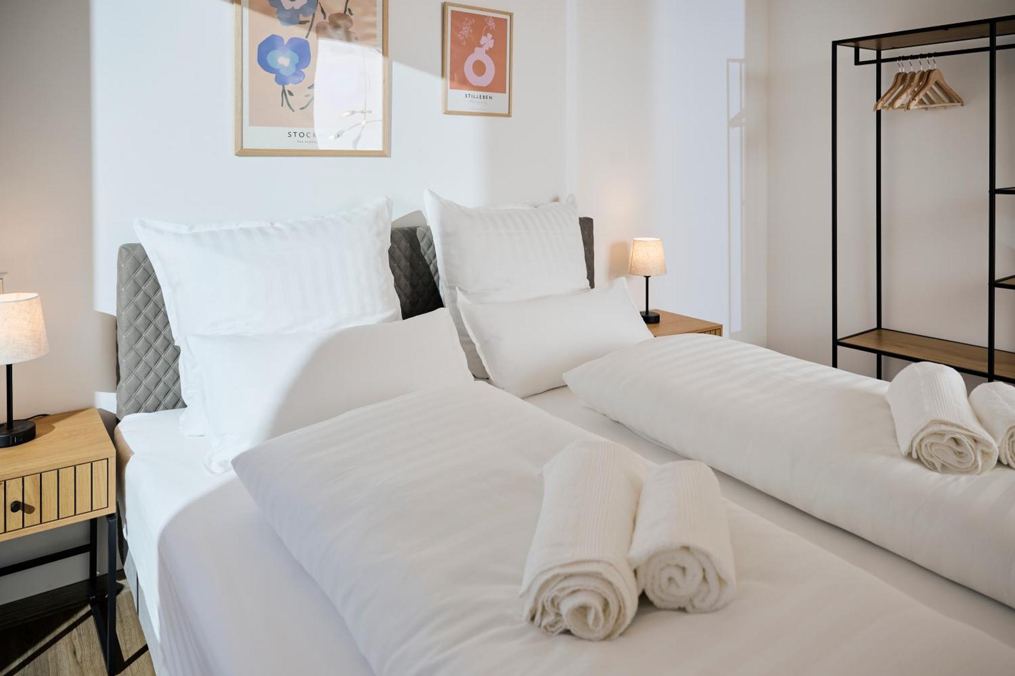Moderne Apartments Mit Highspeed-Wlan Und Gratis-Tiefgarage Ihr Perfekter Rueckzugsort Nahe Dem Zentrum Und Der Therme I Barrierearm Bad Kissingen Extérieur photo