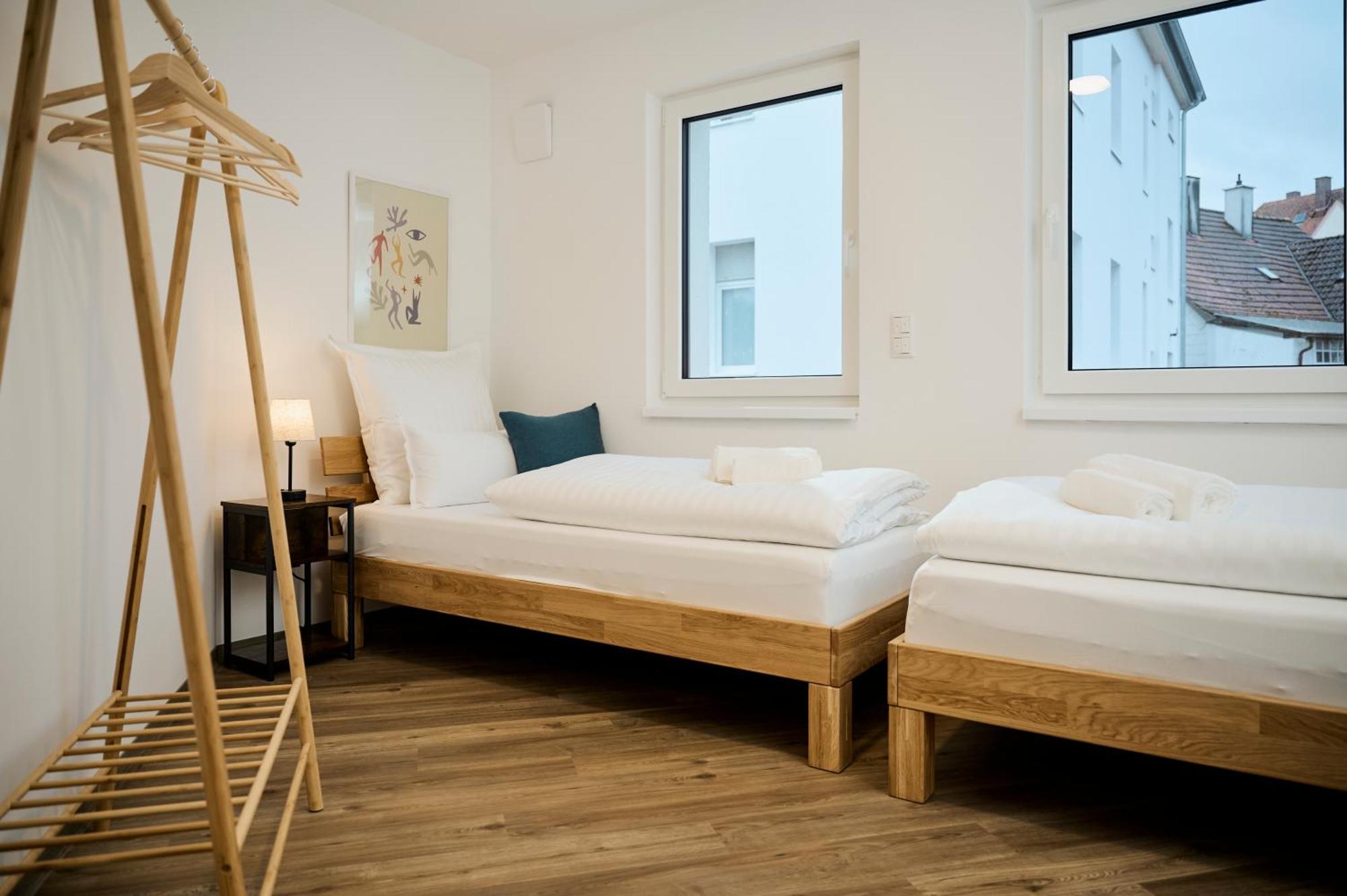 Moderne Apartments Mit Highspeed-Wlan Und Gratis-Tiefgarage Ihr Perfekter Rueckzugsort Nahe Dem Zentrum Und Der Therme I Barrierearm Bad Kissingen Extérieur photo