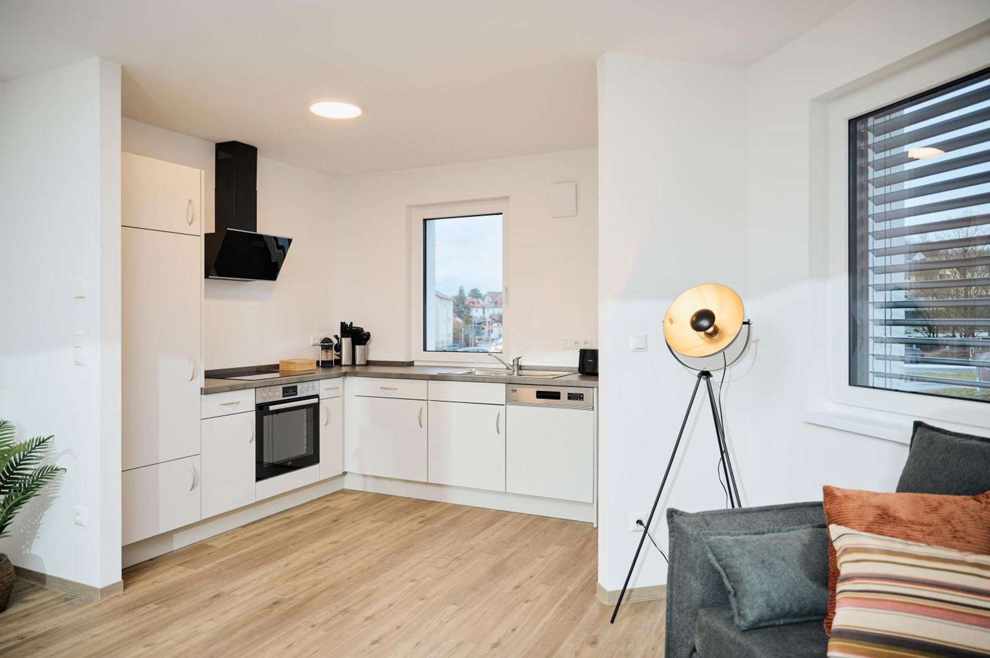 Moderne Apartments Mit Highspeed-Wlan Und Gratis-Tiefgarage Ihr Perfekter Rueckzugsort Nahe Dem Zentrum Und Der Therme I Barrierearm Bad Kissingen Extérieur photo