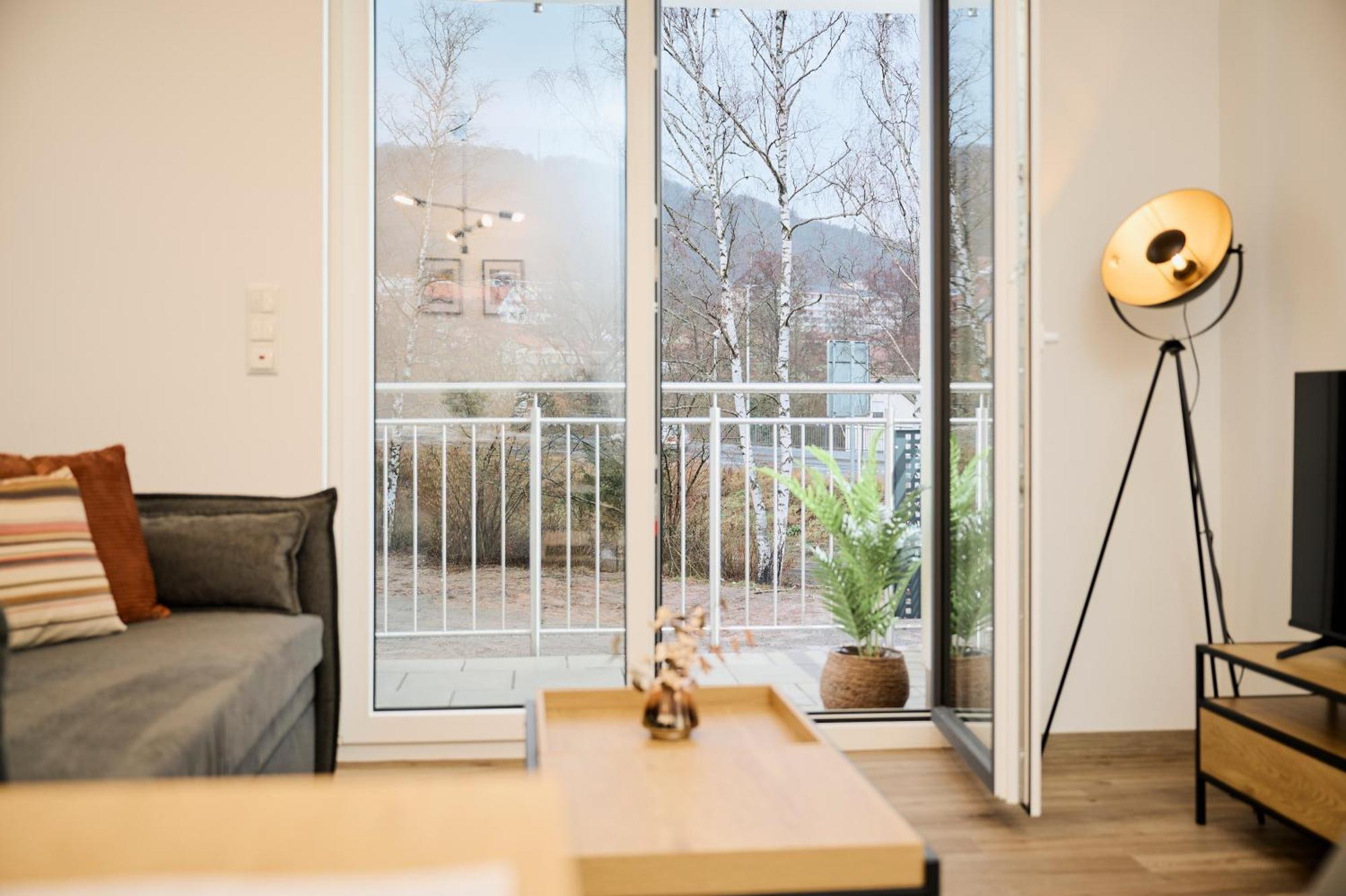 Moderne Apartments Mit Highspeed-Wlan Und Gratis-Tiefgarage Ihr Perfekter Rueckzugsort Nahe Dem Zentrum Und Der Therme I Barrierearm Bad Kissingen Extérieur photo
